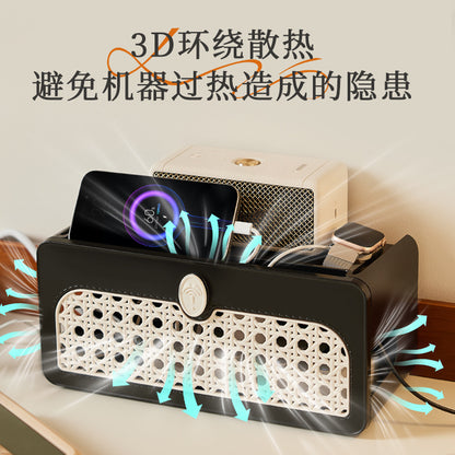 A Power cable Data cable Finishing box