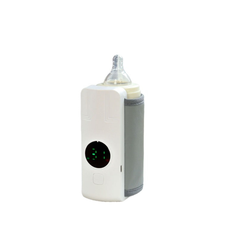 A Portable rechargeable thermostatic milk heater