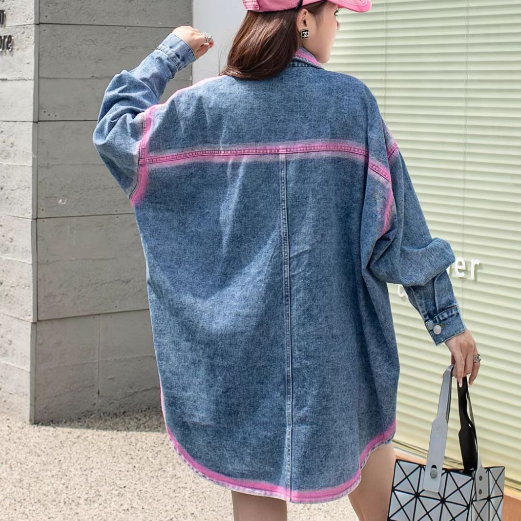 A denim top