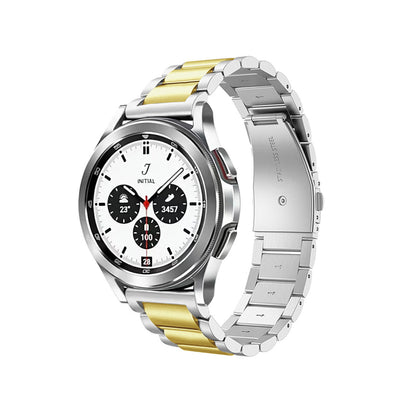 A For Samsung Galaxy Watch 7 Stainless Steel Watch with Metal 40/42/46 mm Solid Steel Strap