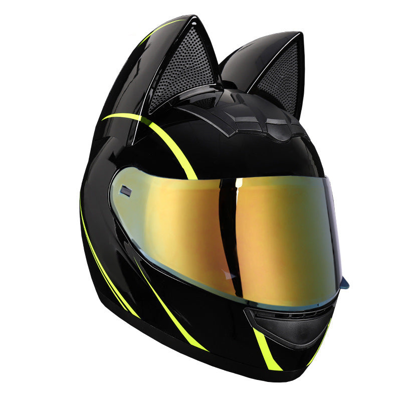 A locomotive helmet