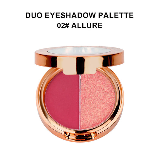 A two color eyeshadow —— Customizable logo MOQ 100 pieces
