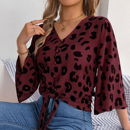 A women's spring and summer top