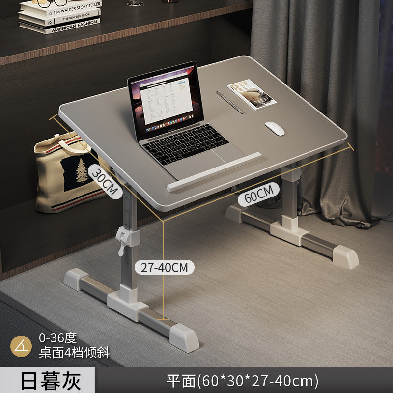 A folding table, bedroom, bay window, desk, household foldable table, dormitory bed table, lazy bed, balcony small storage
