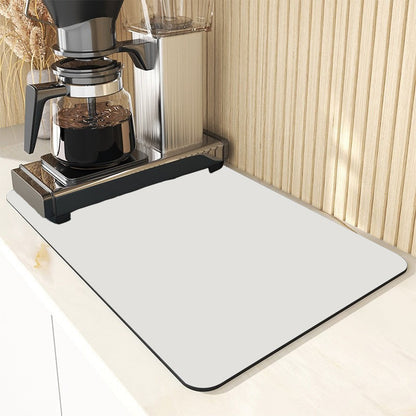 A Solid color kitchen drain pad New diatom mud desktop pool Wear-resistant suction pad Anti-scalding heat insulation pad