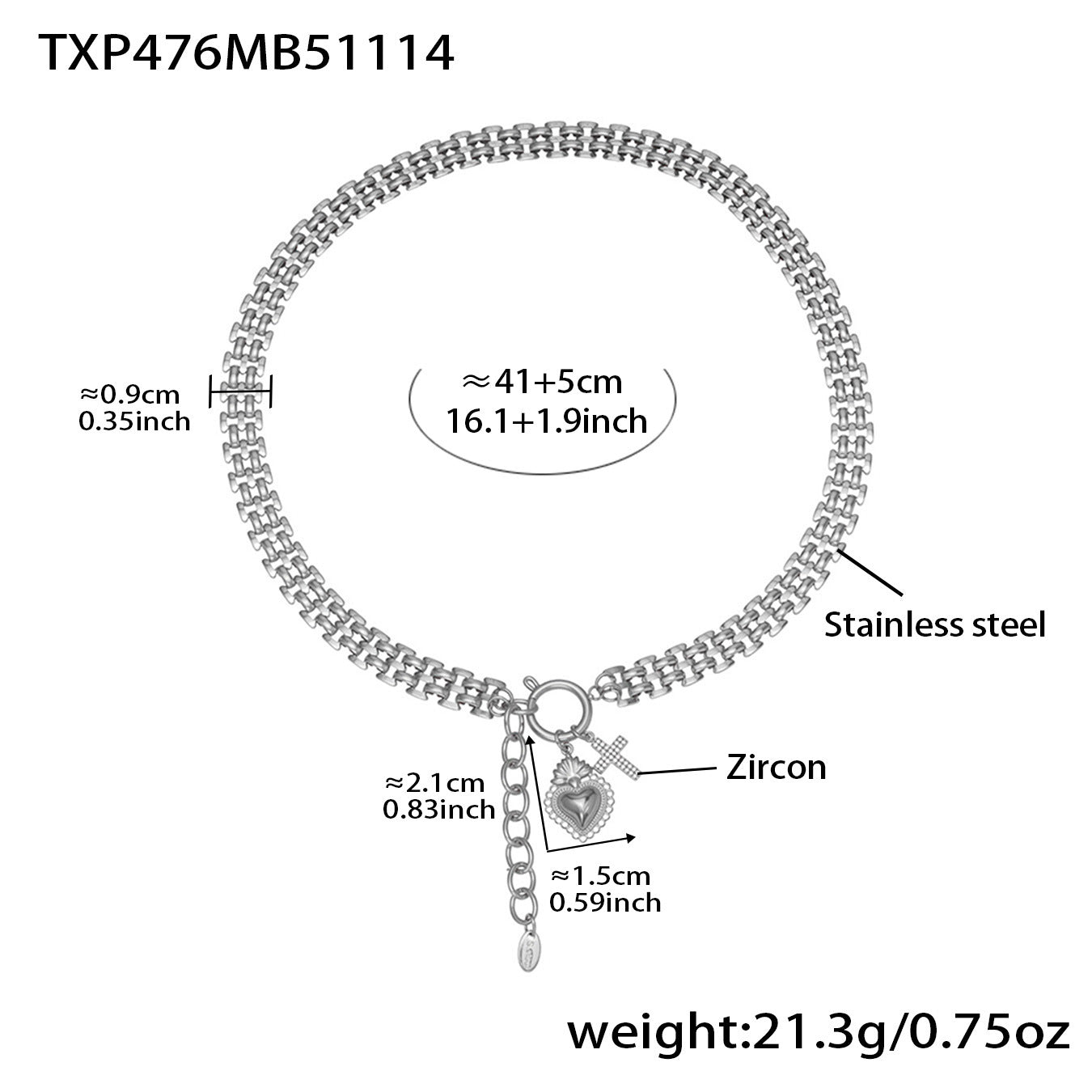 A necklace bracelet jewelry