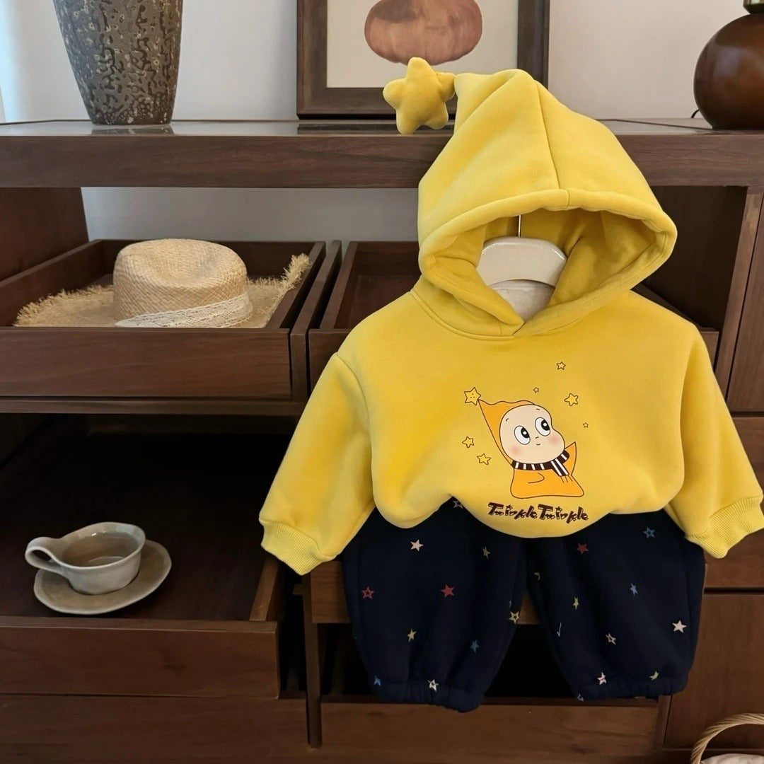 A children's hooded set