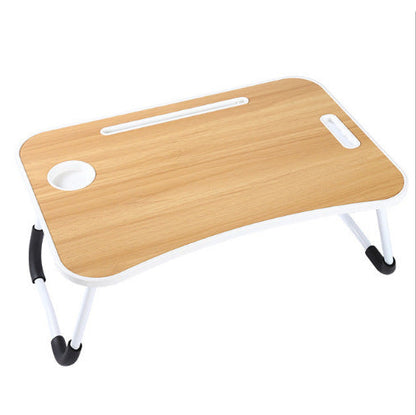 A: Removable bed table dormitory folding desk free computer desk office furniture
