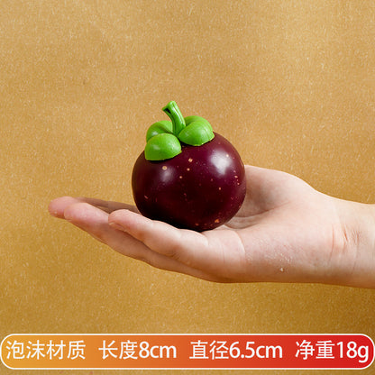 A Simulated fruits, fake fruits, apples, oranges, oranges, models, plastic decorations, ornaments, shooting props, children's teaching aids