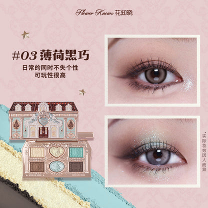 A new product,  Sweetheart Bear eyeshadow, Swan Cloud Shoulder, strawberry, all series of stores can be self-organized gift boxes.