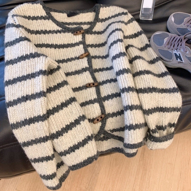 A sweater jacket