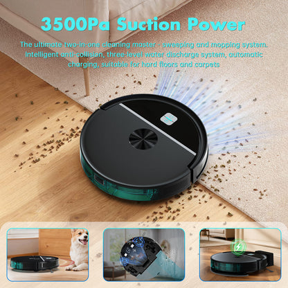 A Sweeping and mopping robot