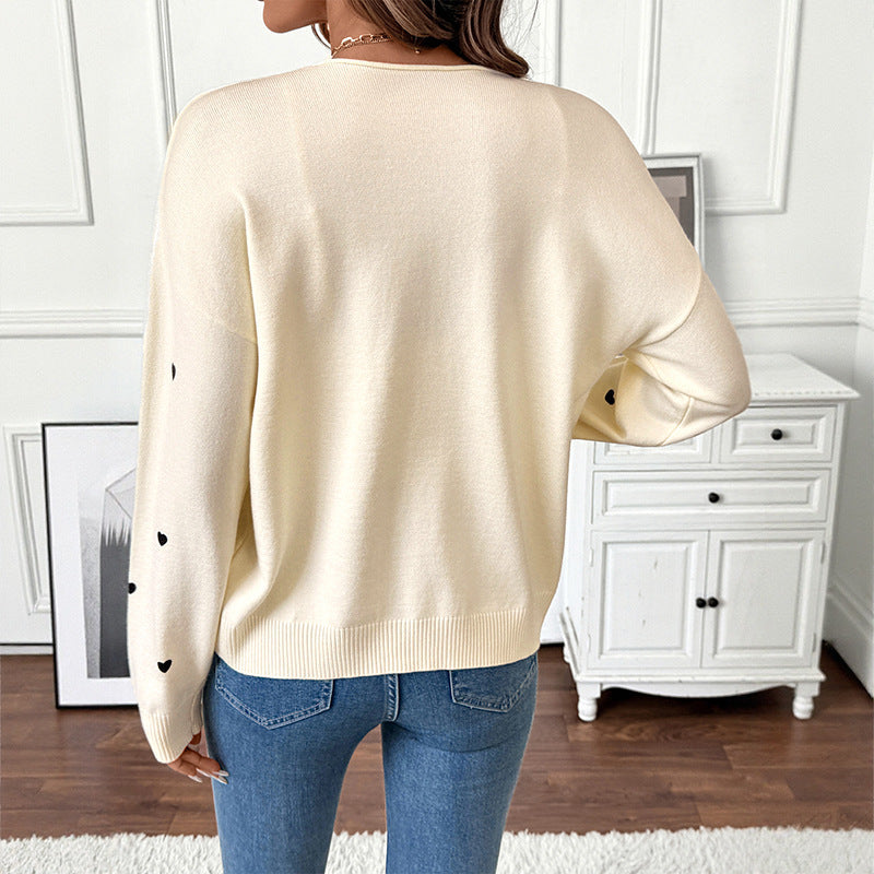 A knit top
