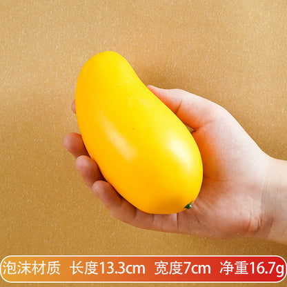 A Simulated fruits, fake fruits, apples, oranges, oranges, models, plastic decorations, ornaments, shooting props, children's teaching aids