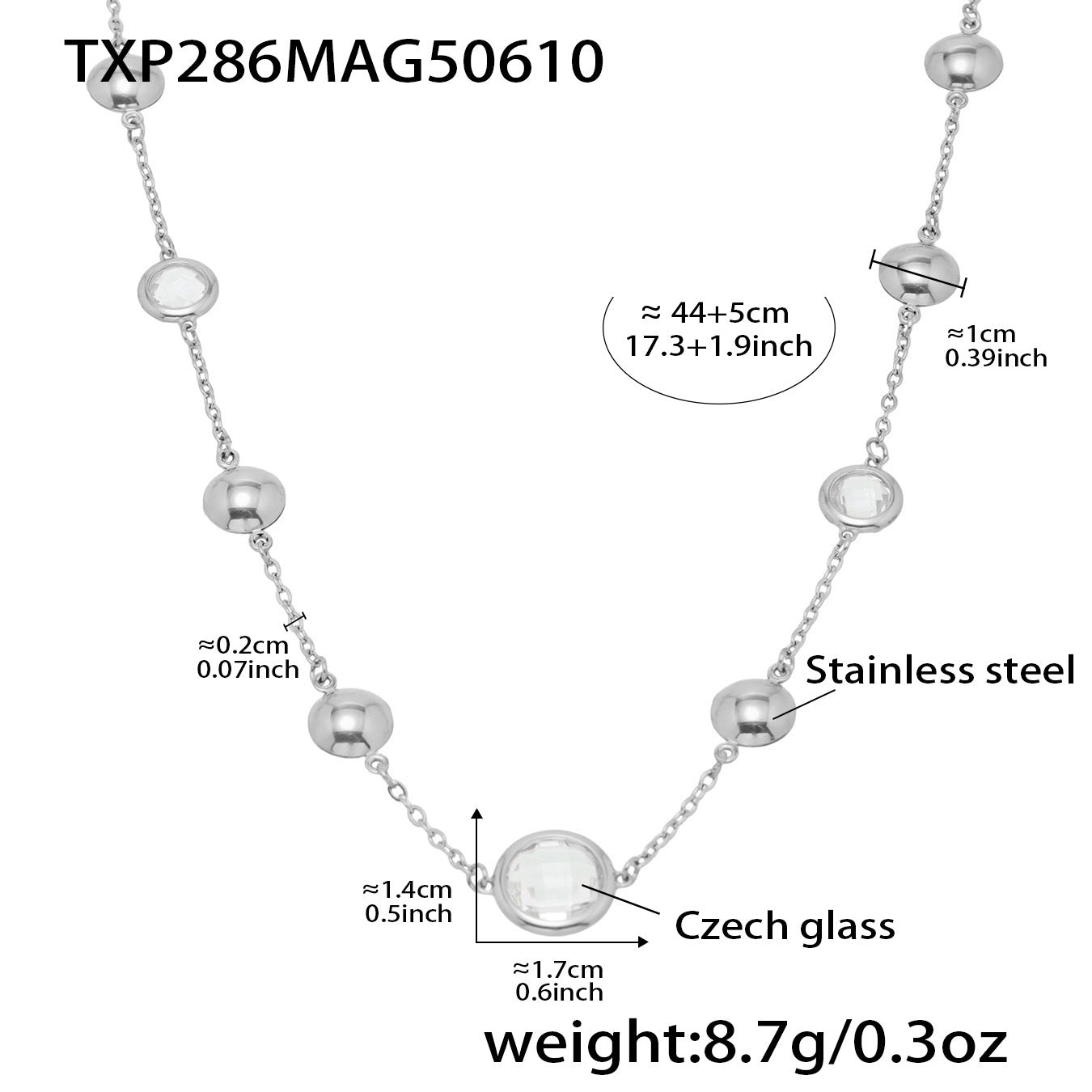 A necklace jewelry