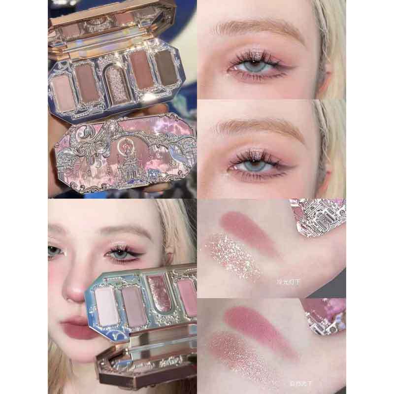 A new product,  Sweetheart Bear eyeshadow, Swan Cloud Shoulder, strawberry, all series of stores can be self-organized gift boxes.