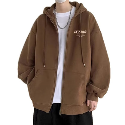 A hooded jacket