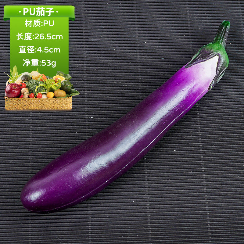A simulated vegetable early education props studio shooting props window ornaments fake cabbage radish fake vegetables