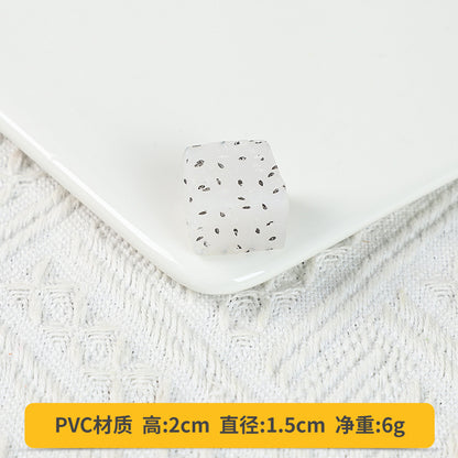 A Fake fruit slice Lemon slice Watermelon slice Fake cherry decoration photo Fruit props High imitation fruit slice model