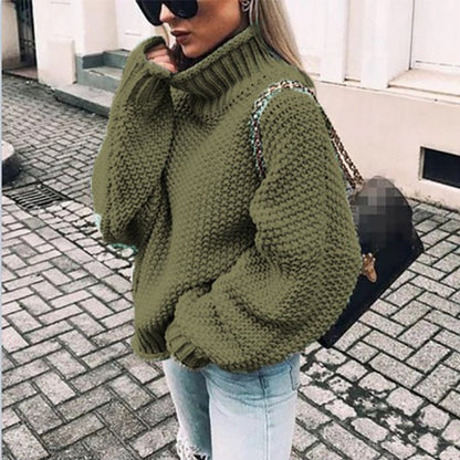 A sweater knitted sweater