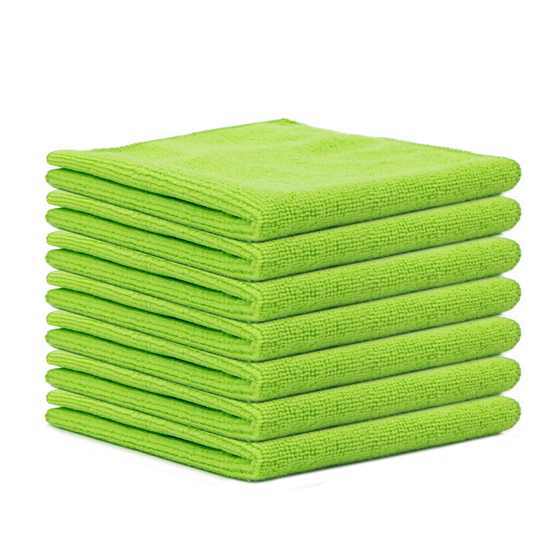 A Absorbent rag wholesale microfiber kitchen dishwashing thickened household wiping table towel cleaning quick drying