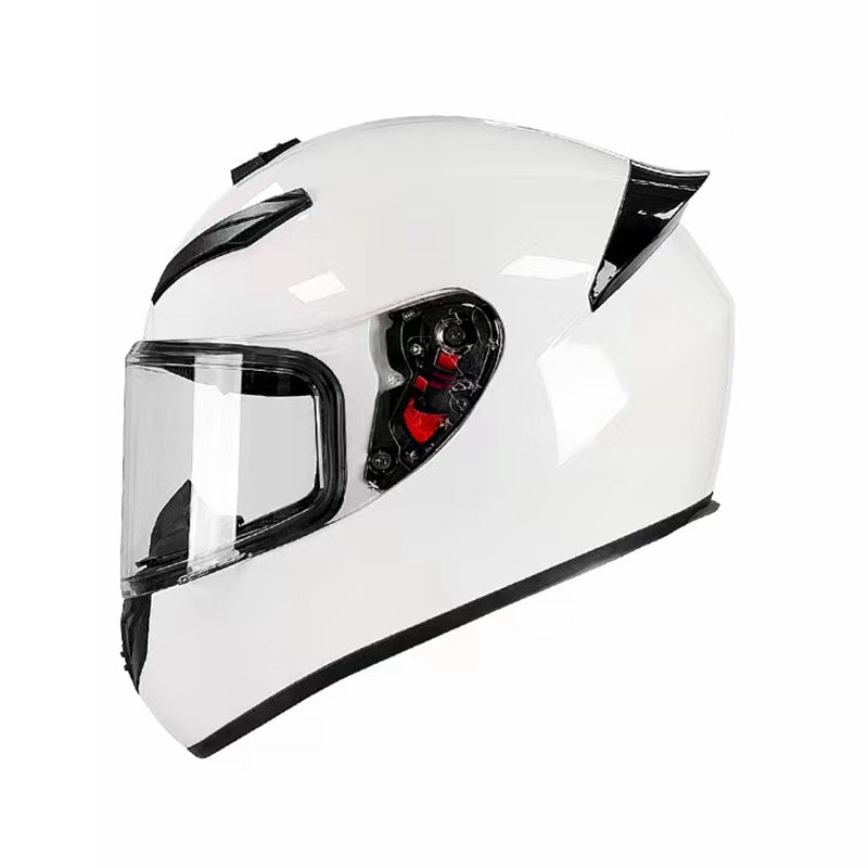 A locomotive helmet