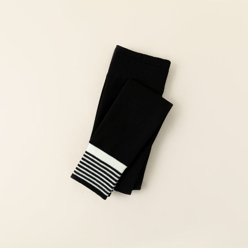A children's winter fleece leggings