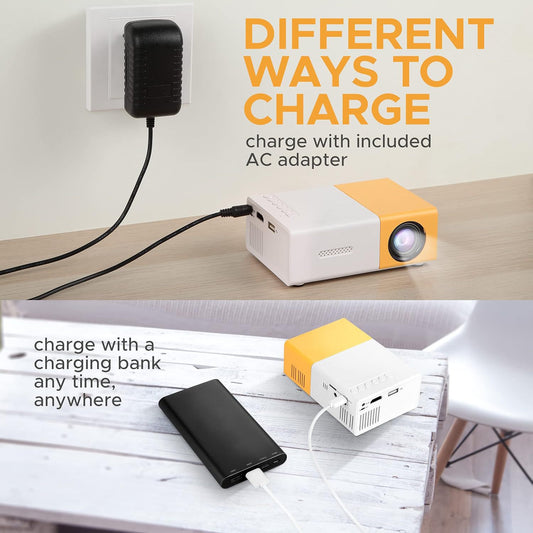 A mini portable projector