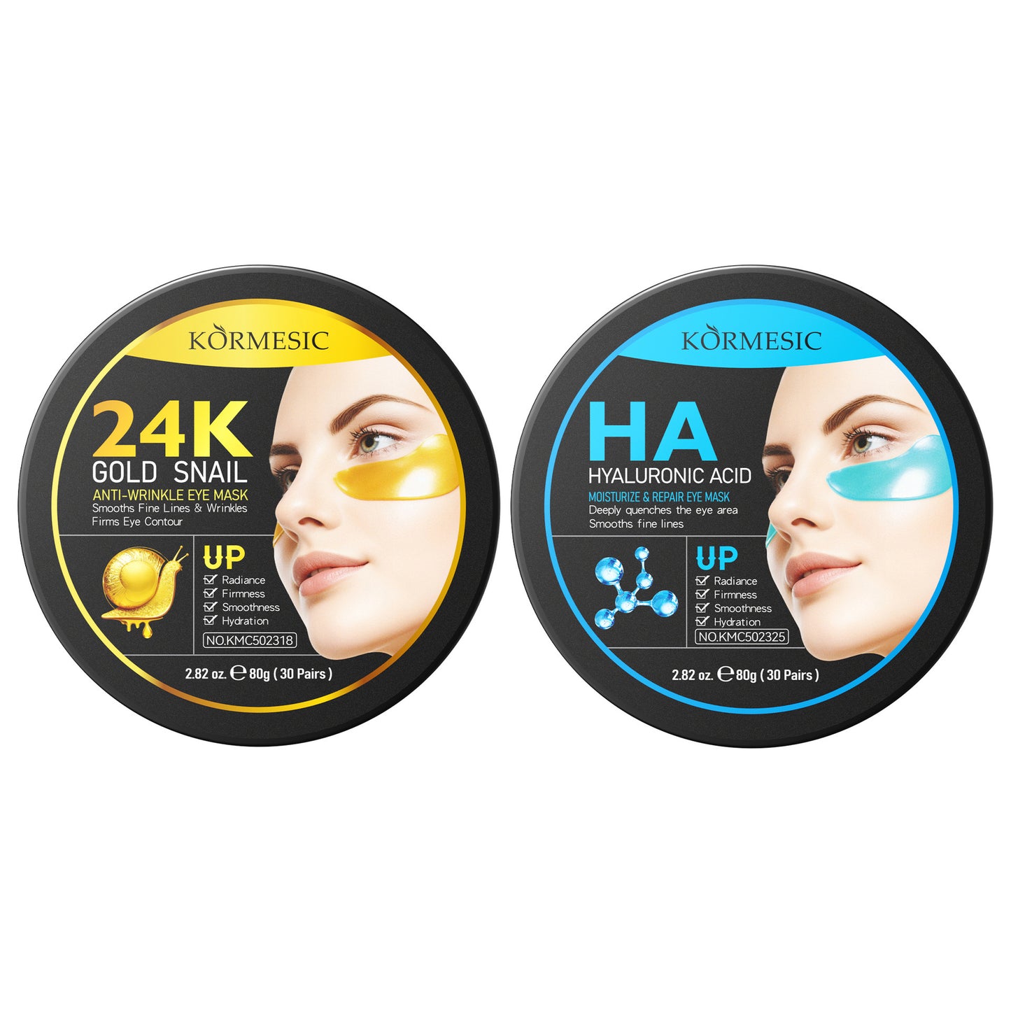 A hyaluronic acid moisturizing lady eye mask eye mask