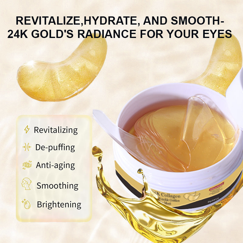A moisturizing eye mask