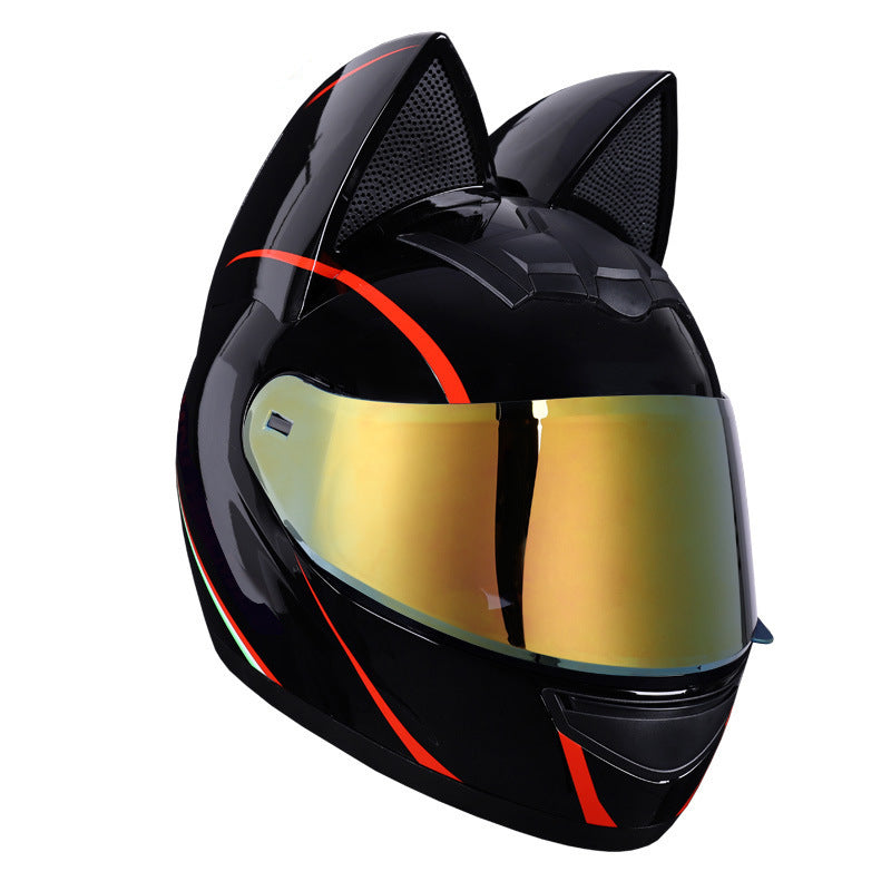 A locomotive helmet