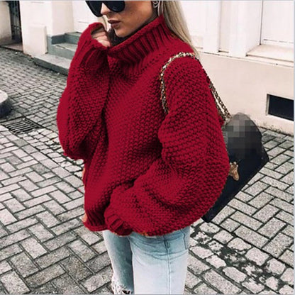 A sweater knitted sweater
