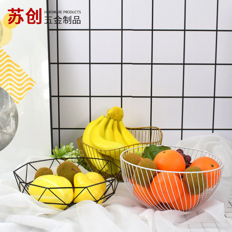 A Creative modeling Irregular storage fruit basket Dried fruit snack storage basket Complete specifications Sundries storage basket