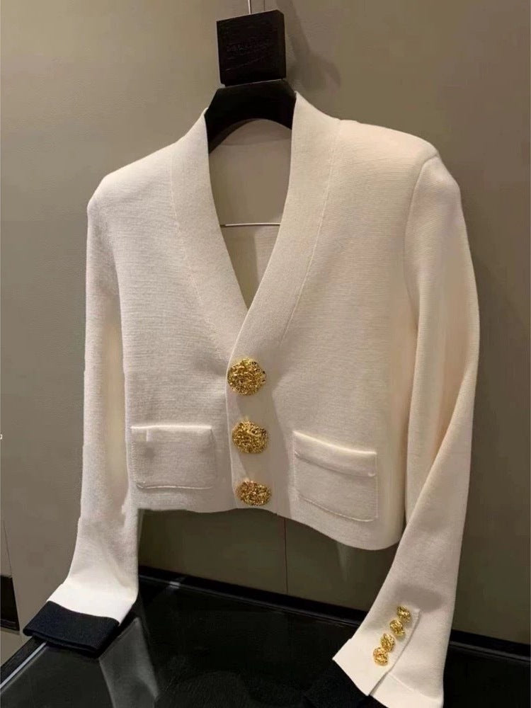 A knit top