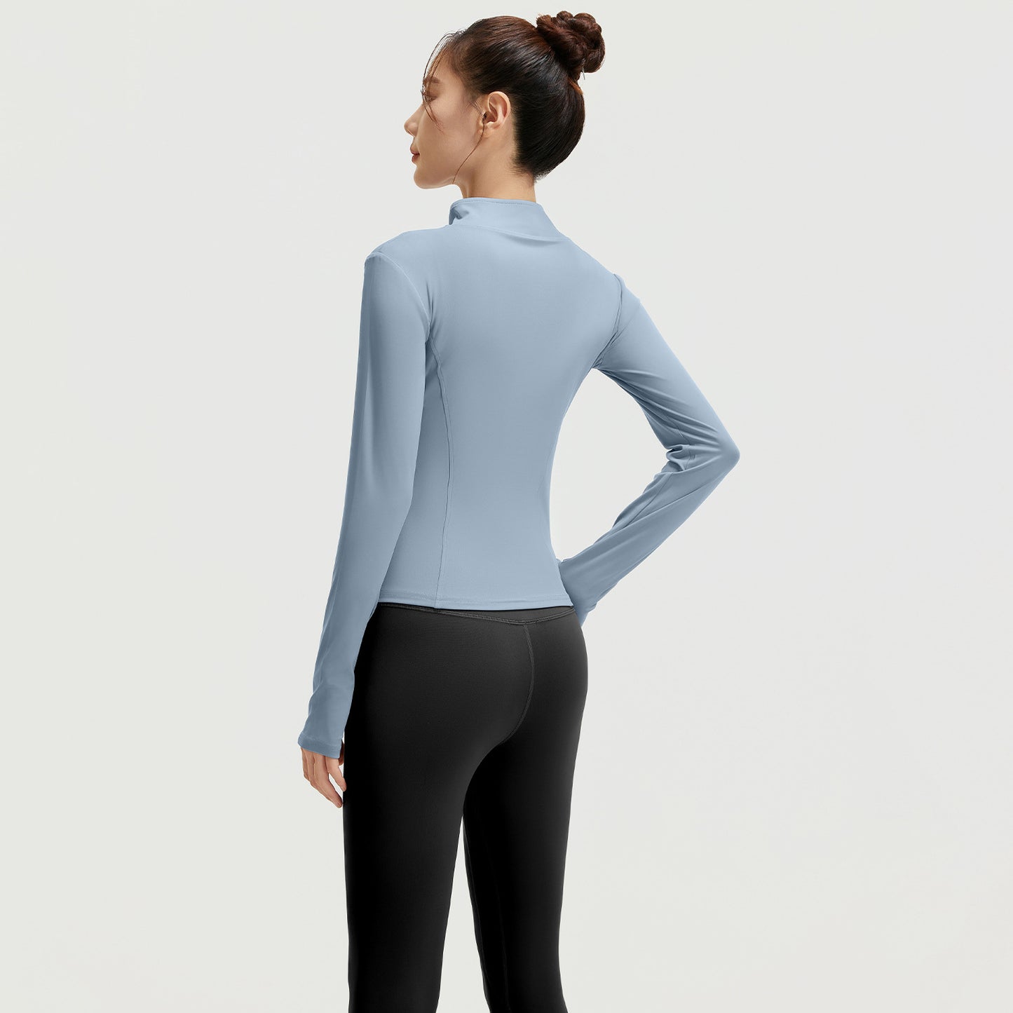 A Spring and Autumn Yoga Clothing Three-piece Skinny Fitness Clothing Morning Running Sports Suit
