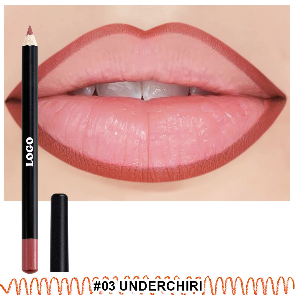 A lip liner —— Customizable logo MOQ 100 pieces