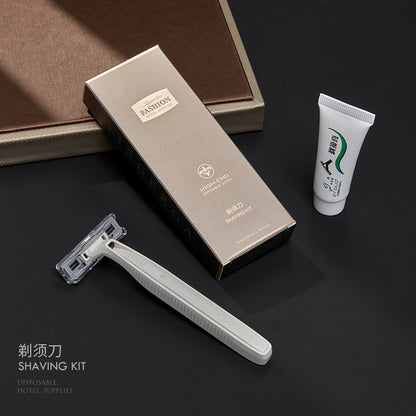 Hotel disposable toiletries Hotel special toothbrush with toothpaste set