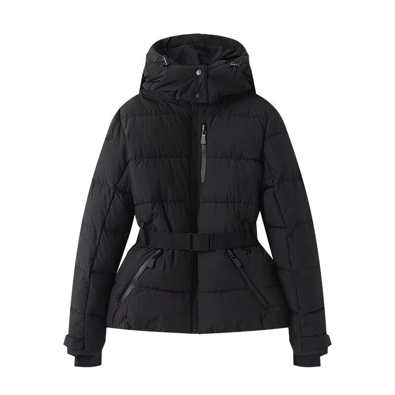 A winter ski jacket
