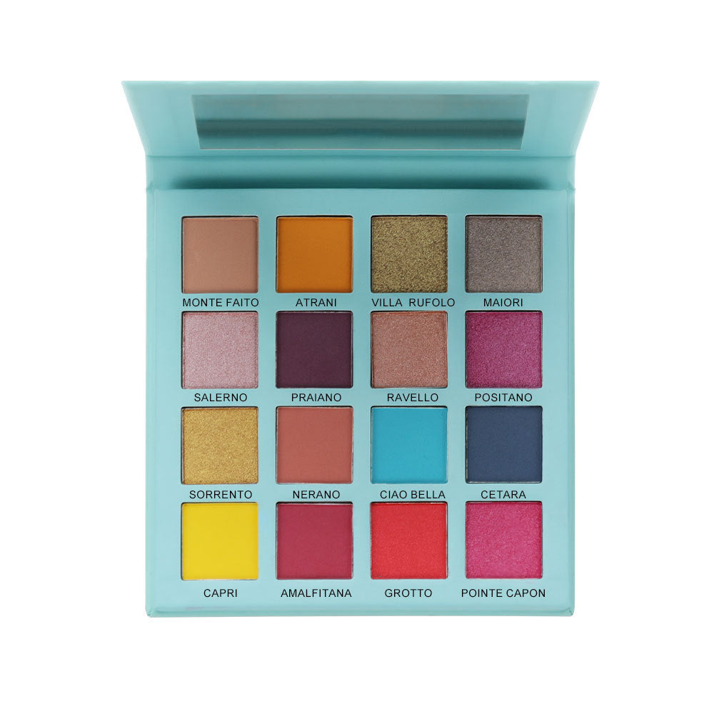 A Matte Pearl Eyeshadow Comprehensive Disc Eyeshadow —— Customizable logo MOQ 100 pieces
