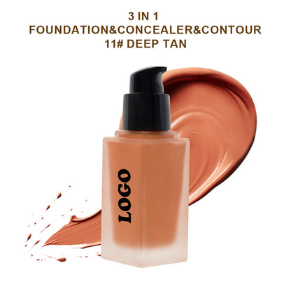 A concealer foundation —— Customizable logo MOQ 100 pieces