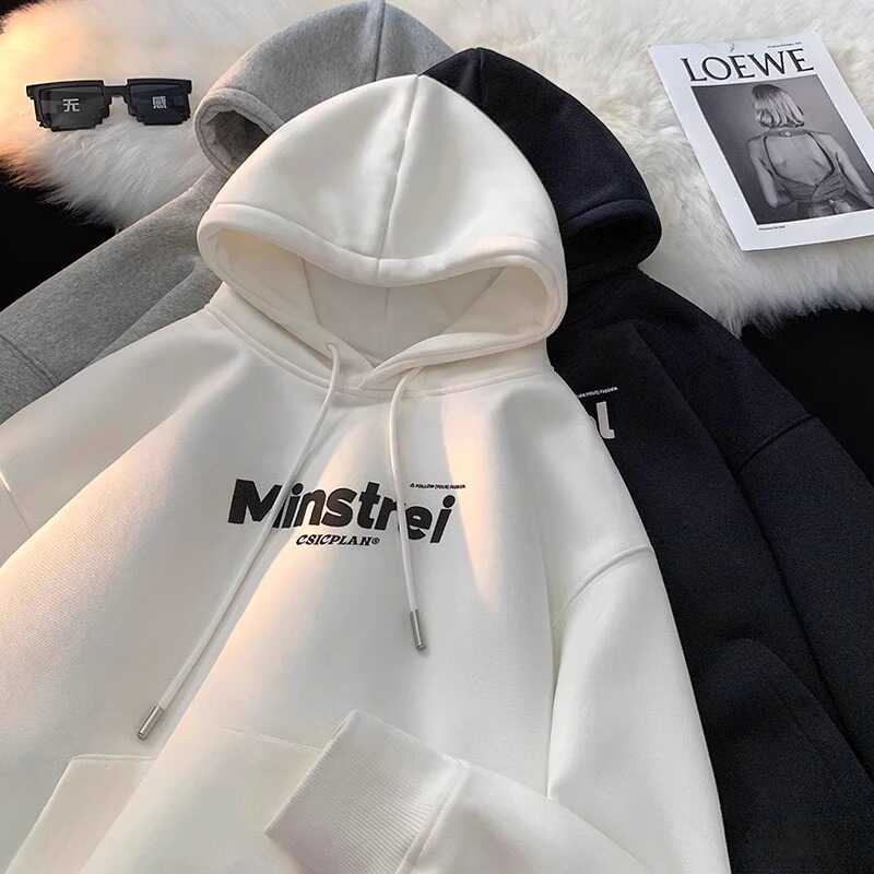 A hooded sweater