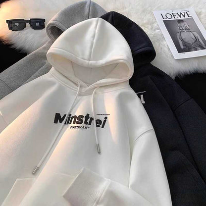 A hooded sweater
