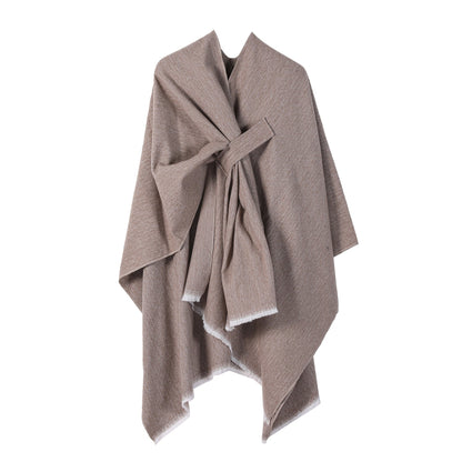 A shawl scarf