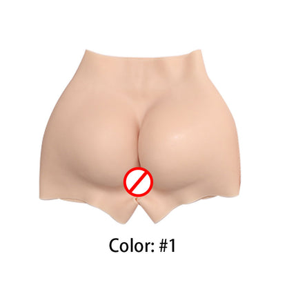 A open-file pure silicone hot-selling hip-rich hip artifact fake yin pants fake butt fake lady drag pants