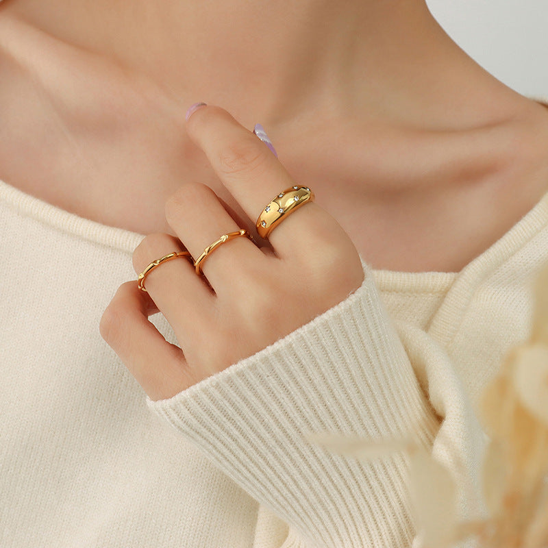 A ring jewelry