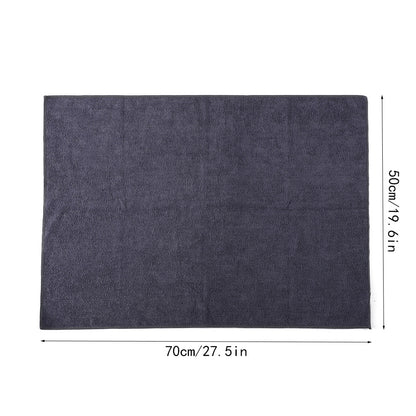 A enlarged and thickened car towel without leaving marks, water-absorbing polyester brocade microfiber towel, household cleaning floor towel