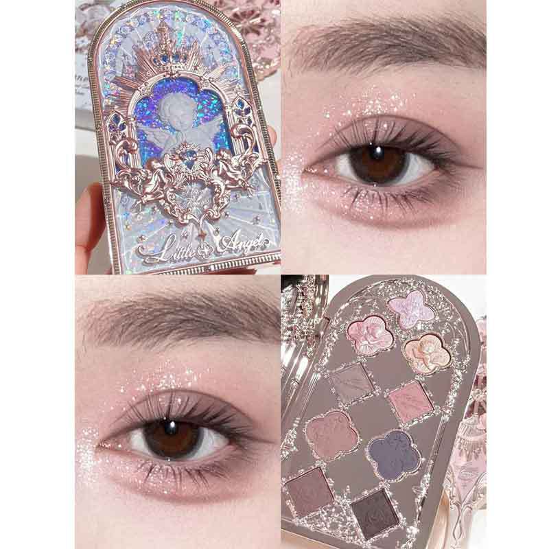 A new product,  Sweetheart Bear eyeshadow, Swan Cloud Shoulder, strawberry, all series of stores can be self-organized gift boxes.