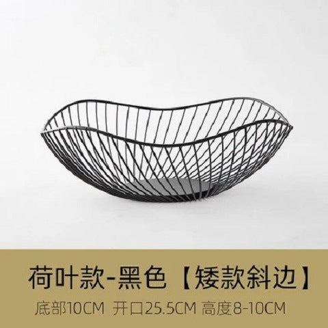A Creative modeling Irregular storage fruit basket Dried fruit snack storage basket Complete specifications Sundries storage basket