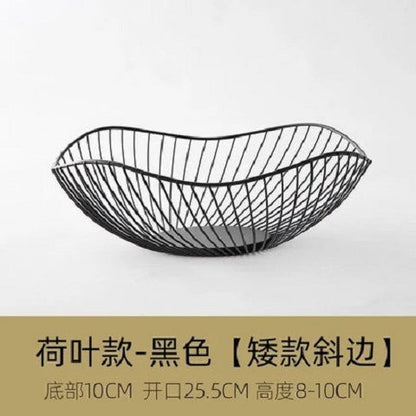 A Creative modeling Irregular storage fruit basket Dried fruit snack storage basket Complete specifications Sundries storage basket