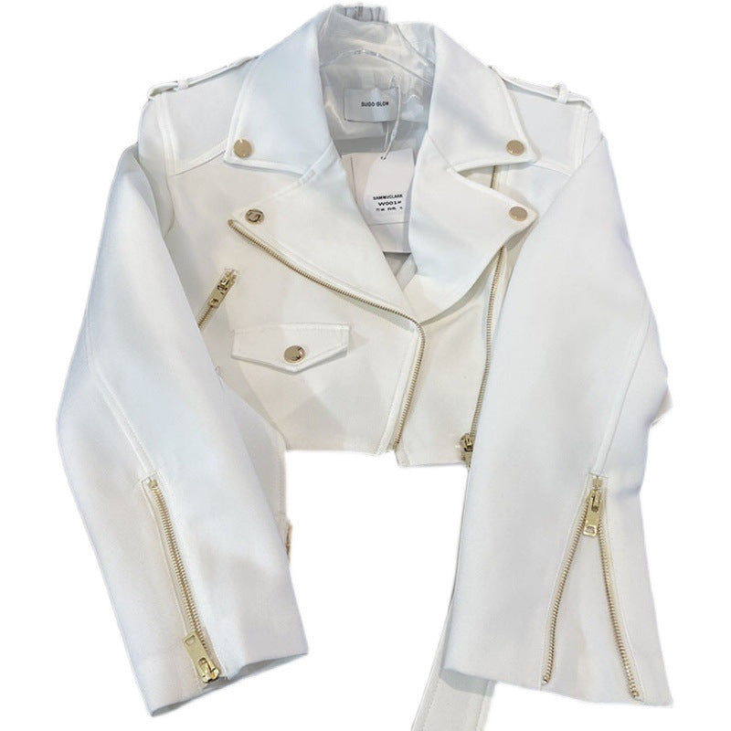 A leather jacket